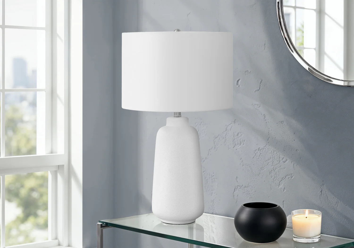 Illume Table Lamp - Cream - Image 2