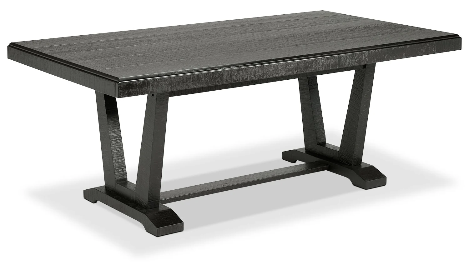 Imari 7-Piece Dining Set - Black and Grey - Image 3