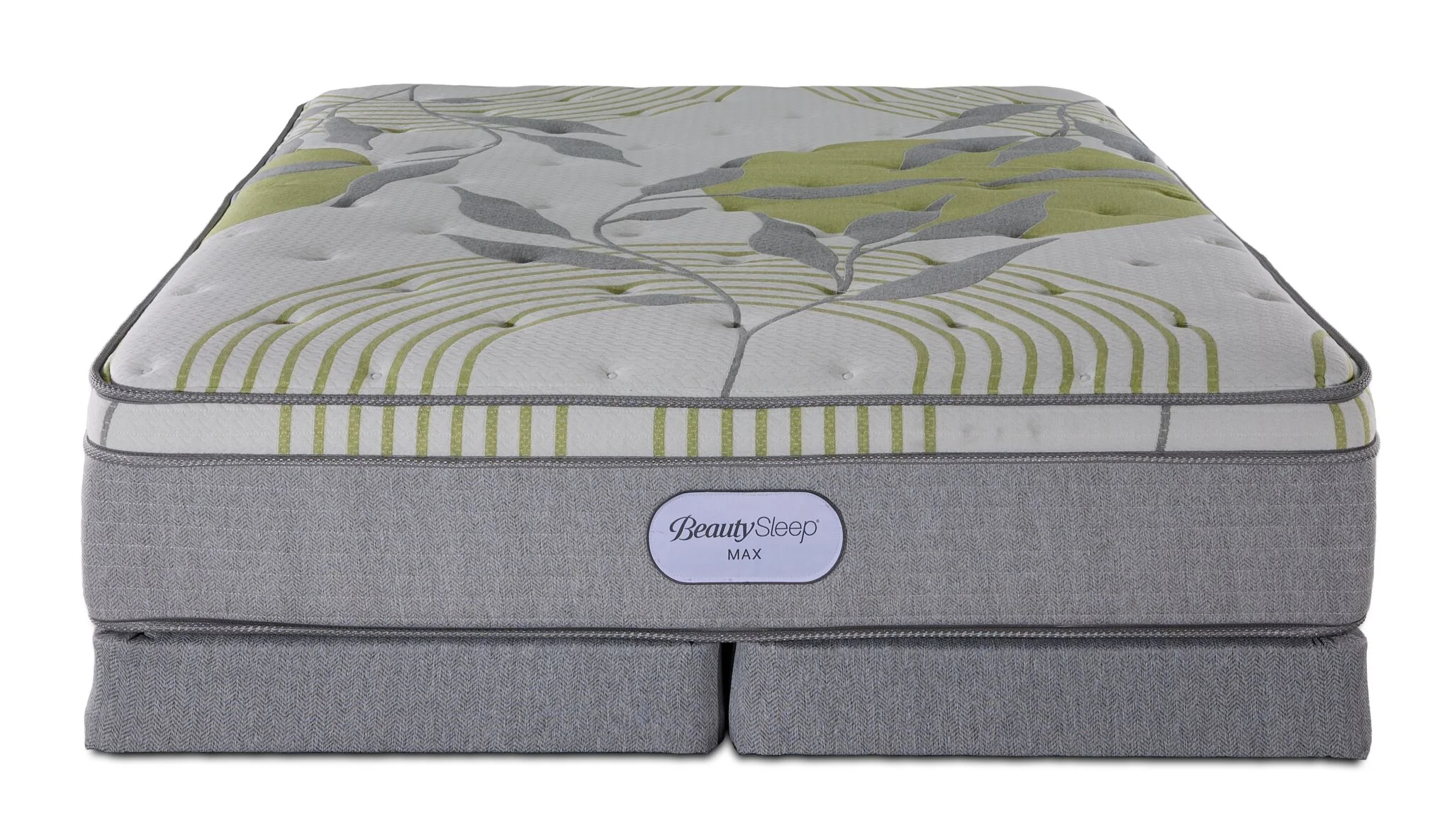 In Full Bloom - BeautySleep Max Drift Euro Top Medium King Mattress and Low Profile Split Boxspring Set - Image 2