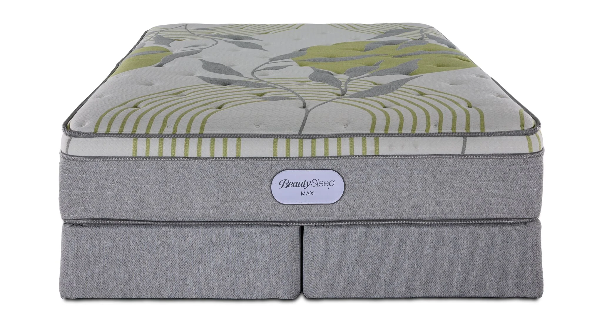 In Full Bloom - BeautySleep Max Drift Euro Top Medium Queen Mattress and Split Boxspring Set - Image 2