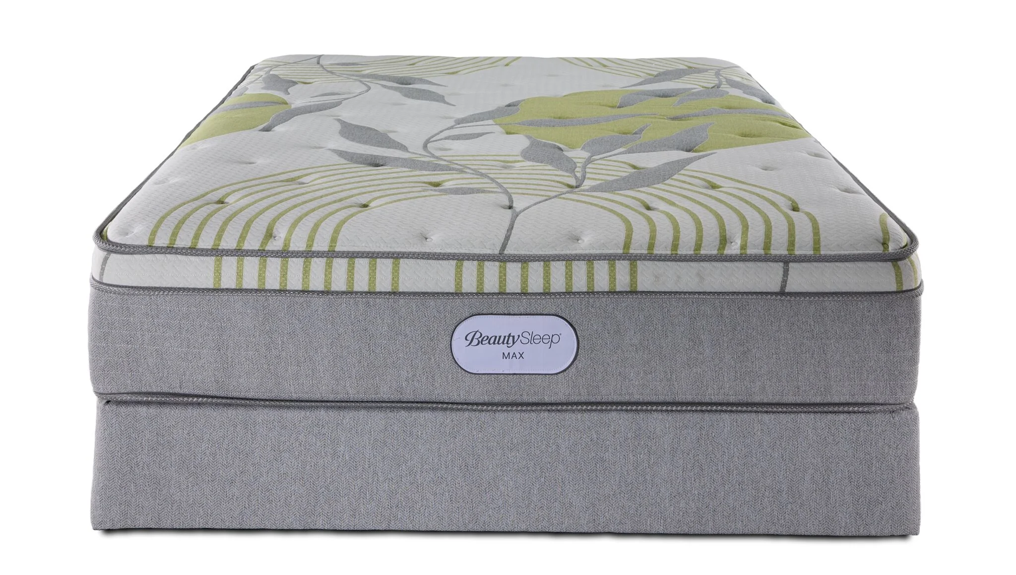 In Full Bloom - BeautySleep Max Drift Euro Top Medium Twin XL Mattress and Boxspring Set - Image 2