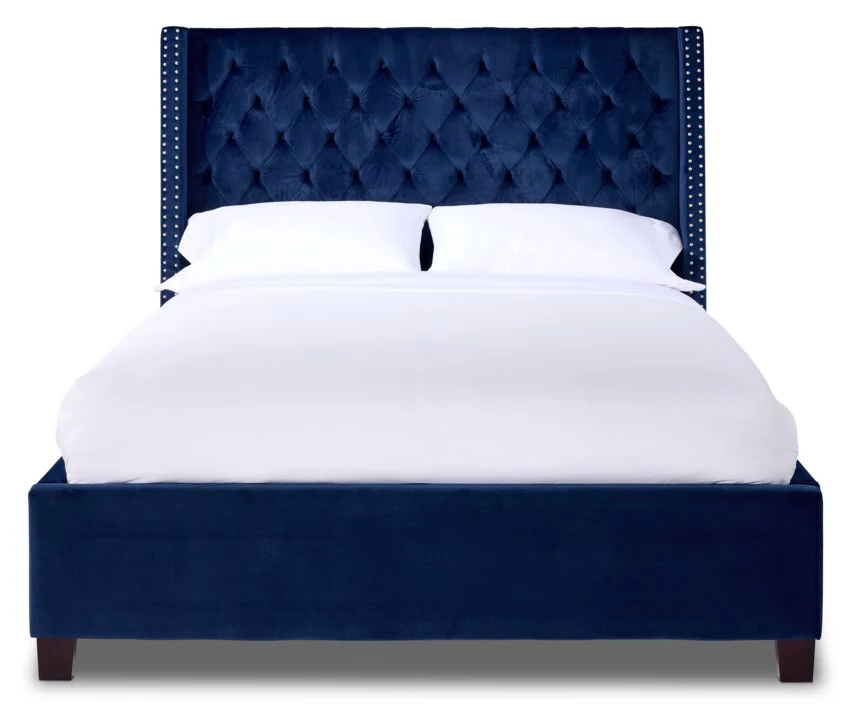 Jaden 3-Piece Full Bed - Navy - Image 3