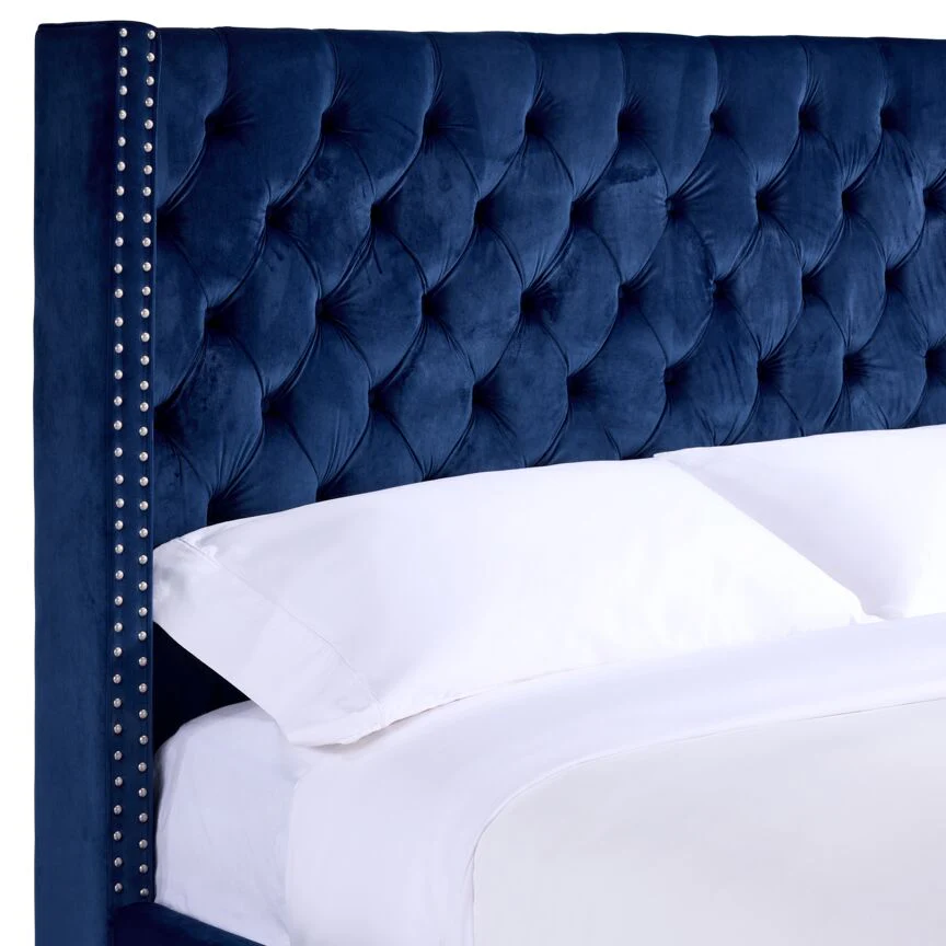 Jaden 3-Piece Full Bed - Navy - Image 4