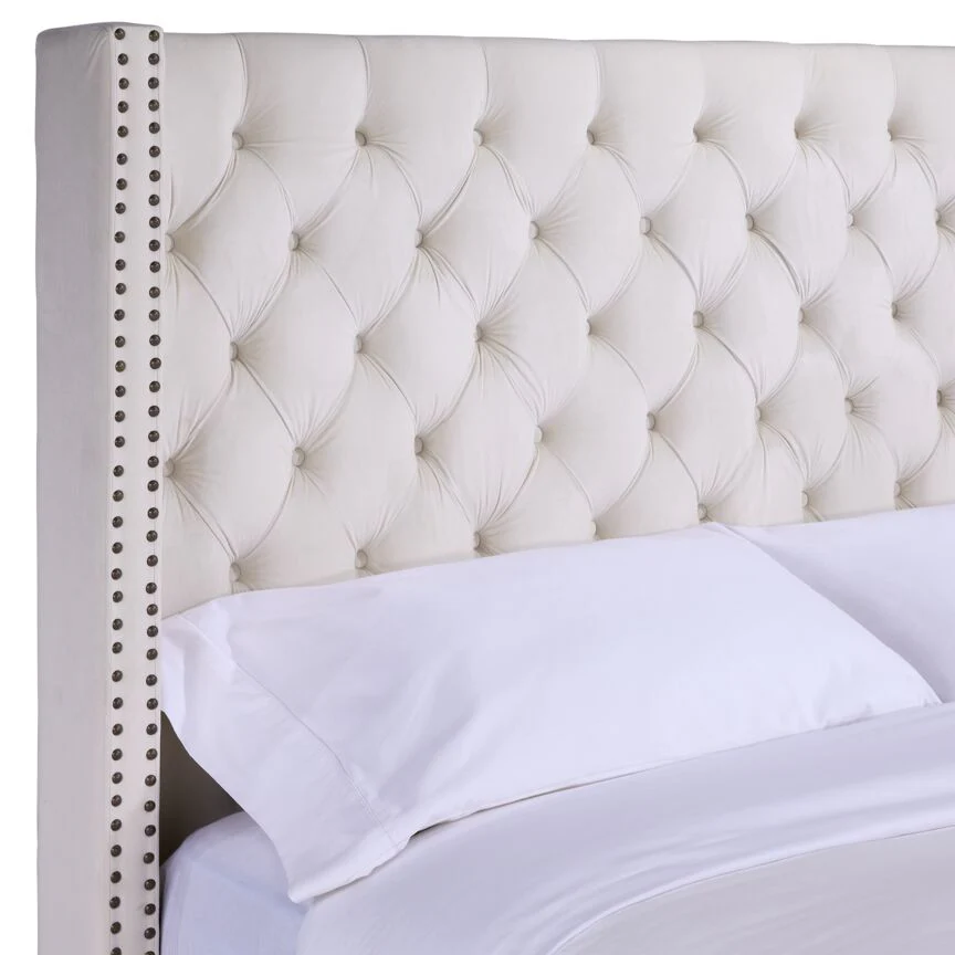 Jaden 3-Piece King Bed - Cream - Image 4