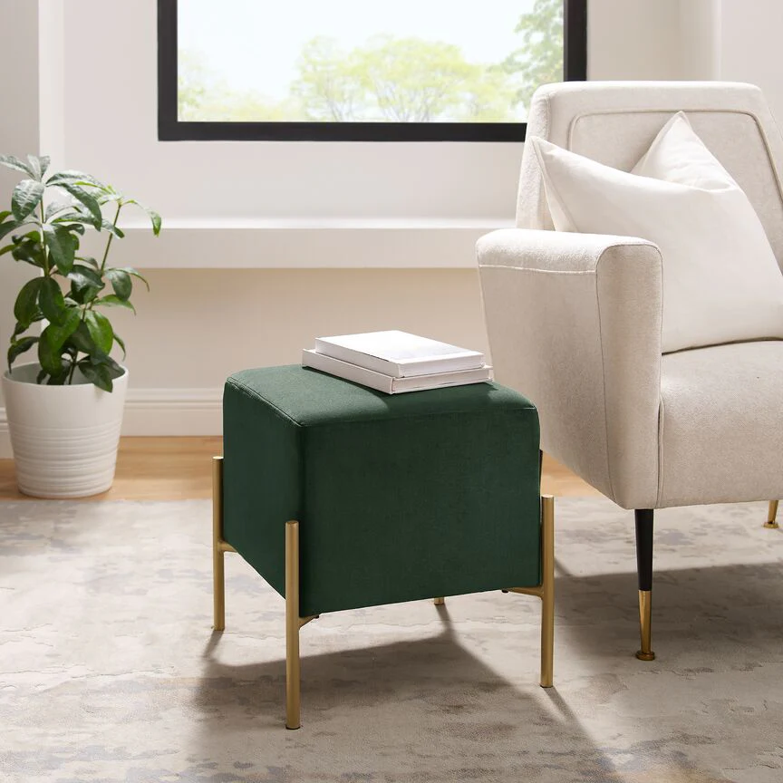 Jasper Ottoman - Jade - Image 4