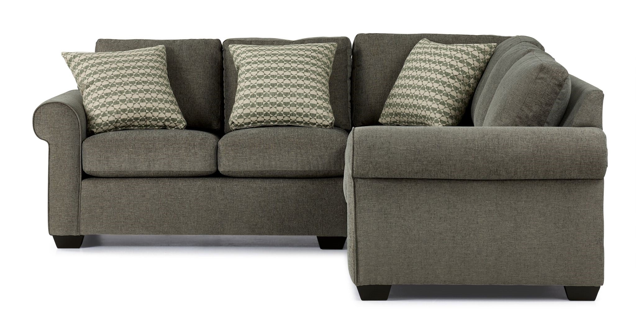 Jayden 2-Piece Sectional with Left-Facing Loveseat - Patina Dark Grey - Image 3