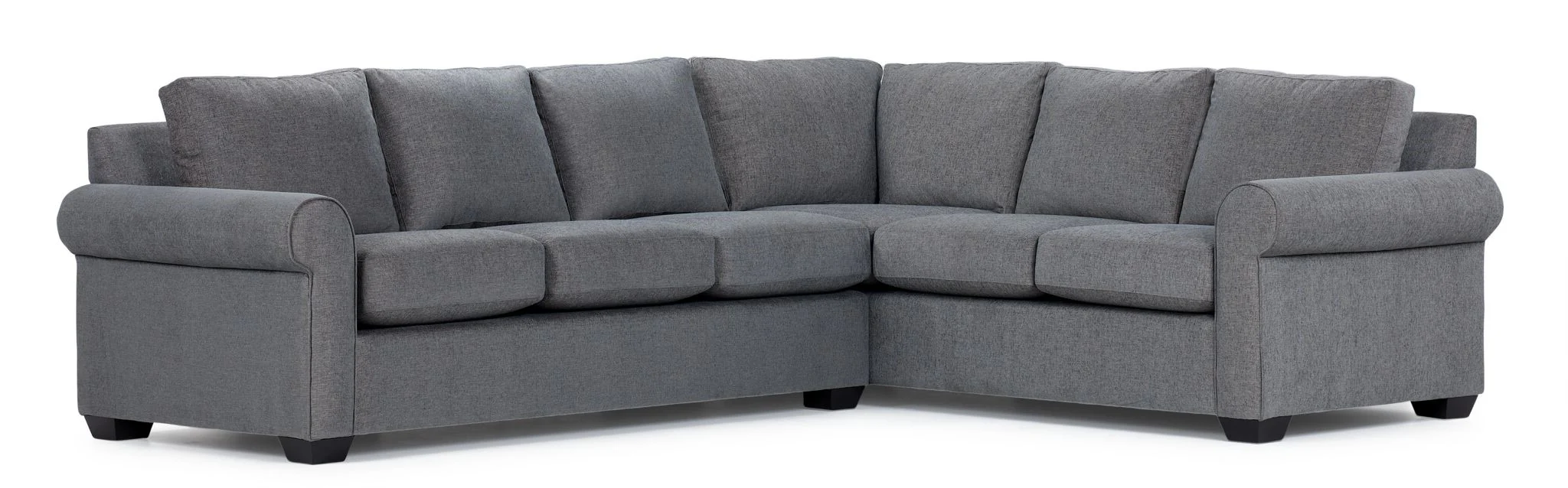 Jayden 2-Piece Sectional with Left-Facing Sofa - Patina Dark Grey - Image 2