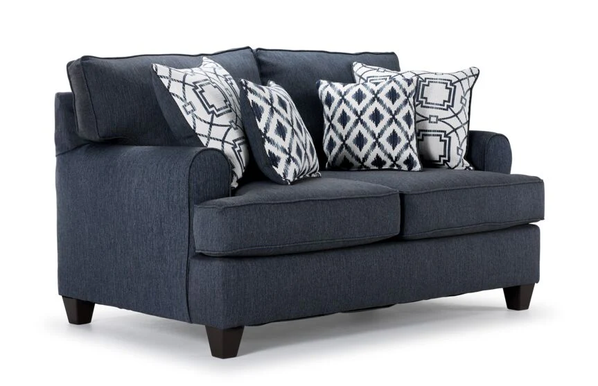 Jonah Loveseat - Navy - Image 2