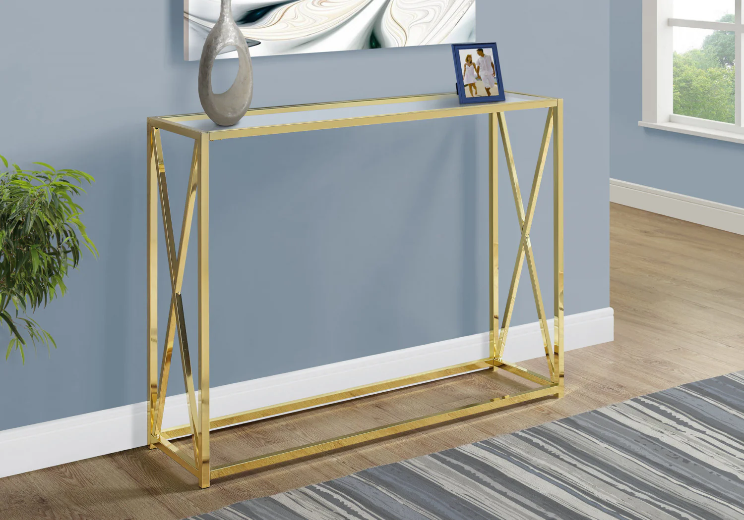 Jora Sofa Table - Gold - Image 2