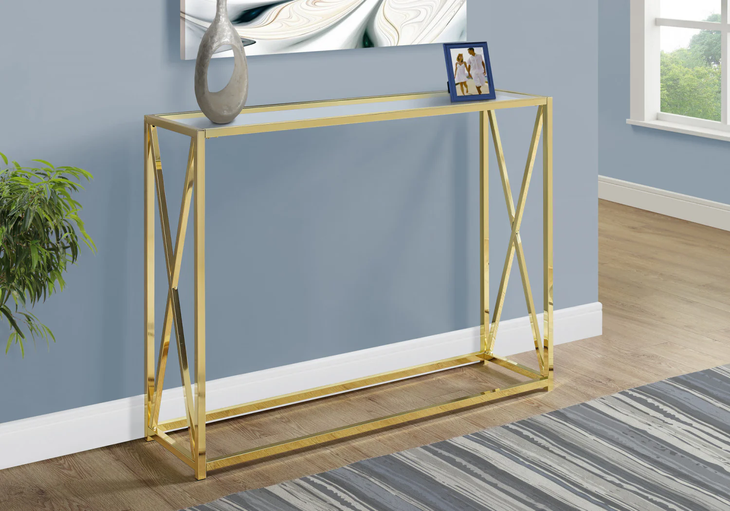 Jora Sofa Table - Gold - Image 6