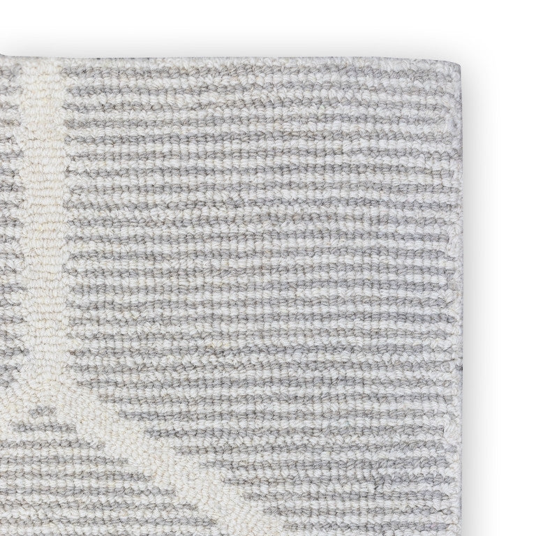 Joris Geometric Rug - 8' x 10' - Grey - Image 3