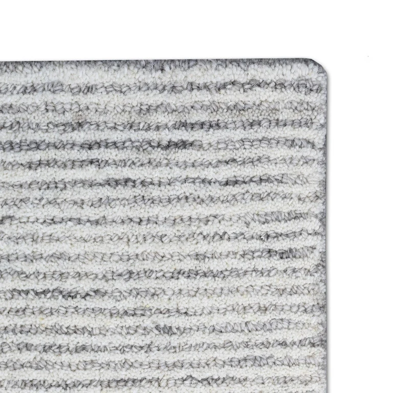 Joris Modern Rug - 5' x 8' - Grey - Image 3