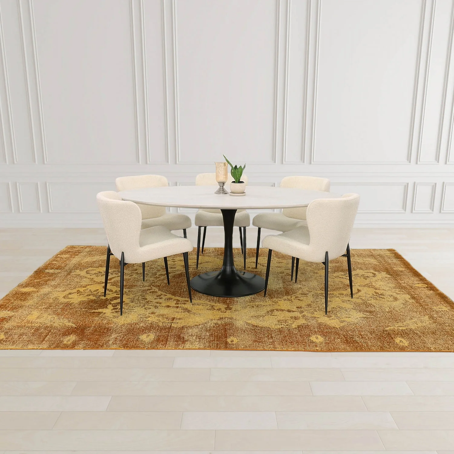 Jorlen Dining Chair - Cream - Image 6