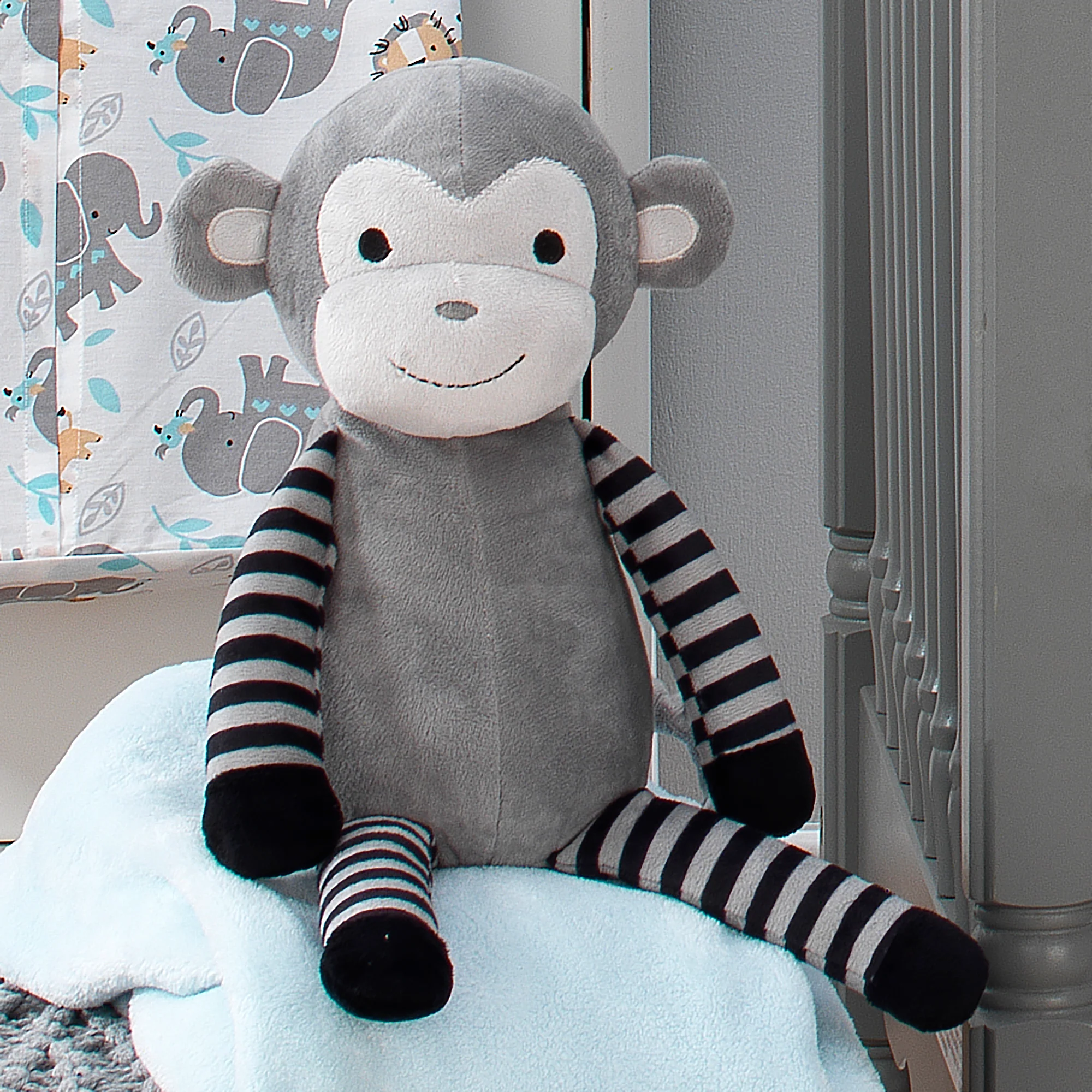Jungle Fun Plush Monkey - Image 3