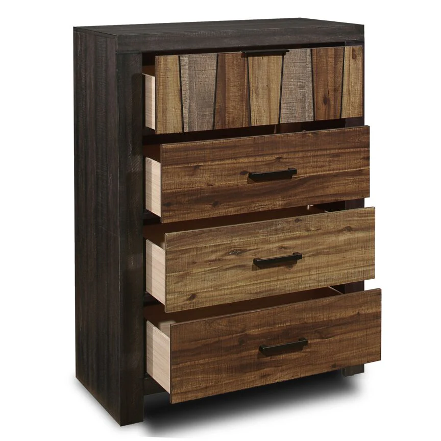 Kali 4 Drawer Chest - Multi Coloured - Image 3