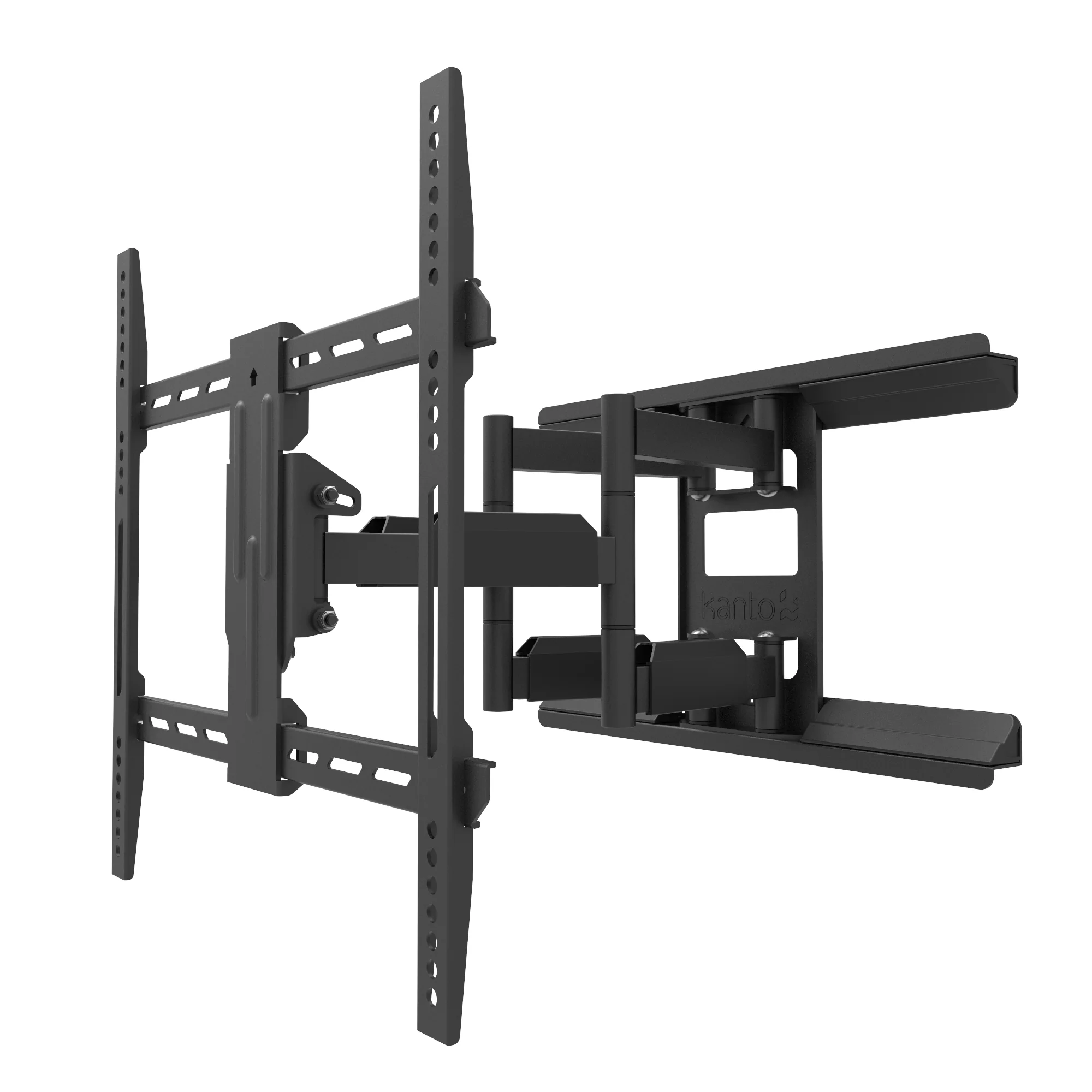 Kanto Full Motion Metal Stud TV Wall Mount with SNAPTOGGLE® Heavy-Duty Toggle Bolts for 34" to 65" TVs - LX600SW - Image 3