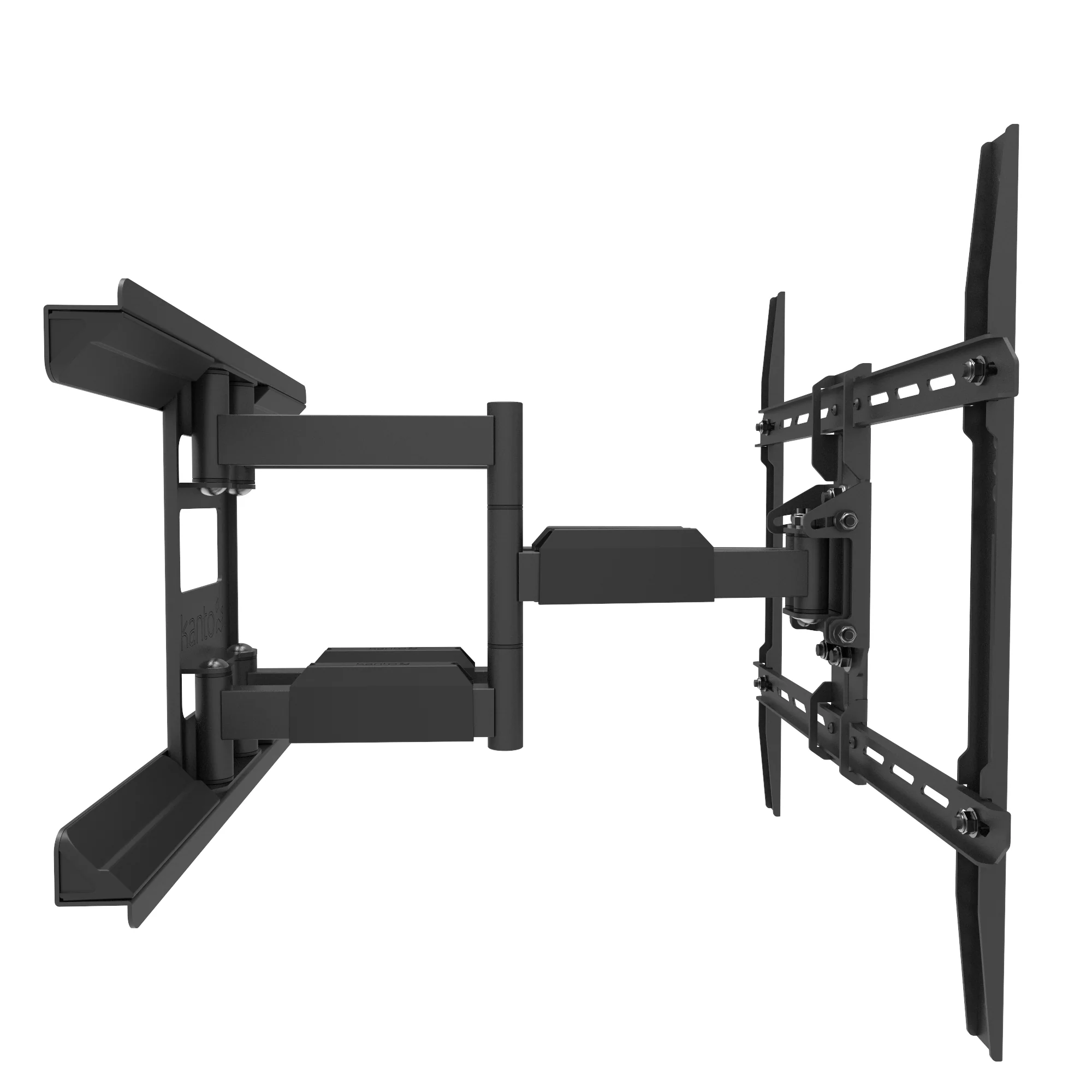 Kanto Full Motion Metal Stud TV Wall Mount with SNAPTOGGLE® Heavy-Duty Toggle Bolts for 34" to 65" TVs - LX600SW - Image 4