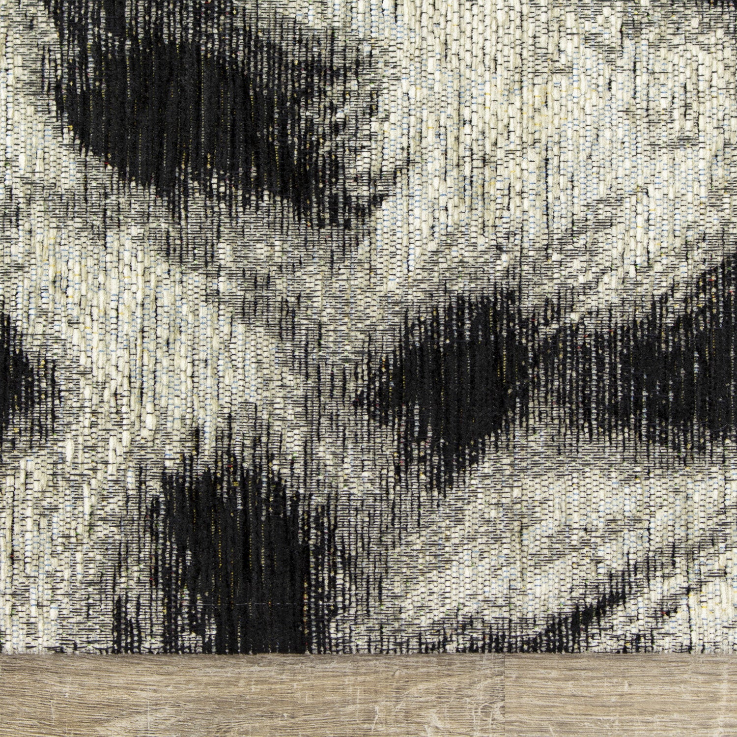 Kathy Leopard Print Area Rug - 5' X 8' - Grey/Black - Image 7