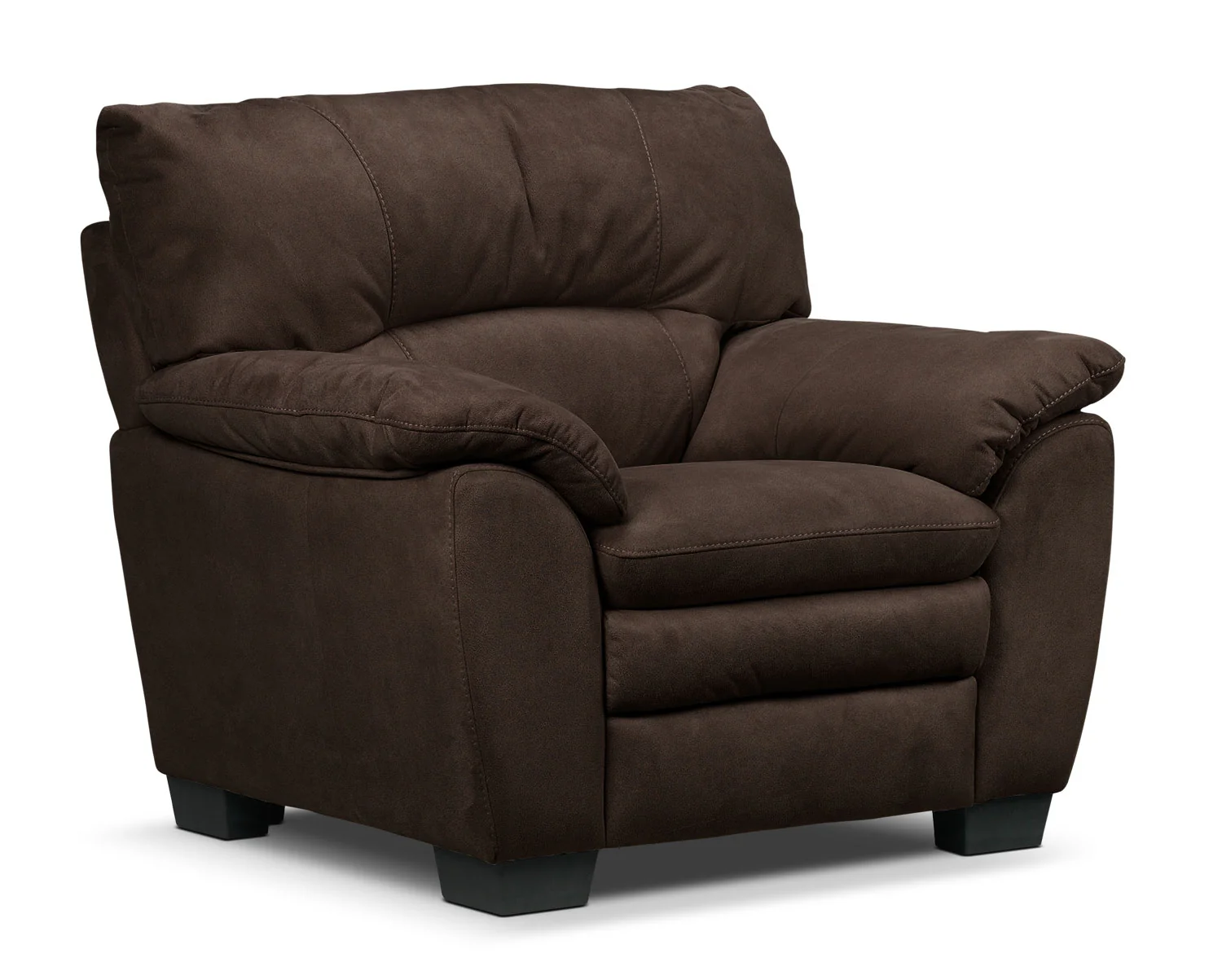 Kelleher Sofa and Chair Set - Walnut - Image 3