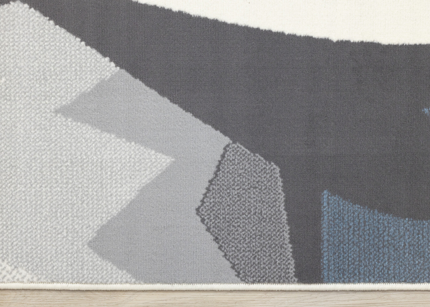 Kids Baby Penguin Area Rug - 5' X 8' - Grey/Blue - Image 9