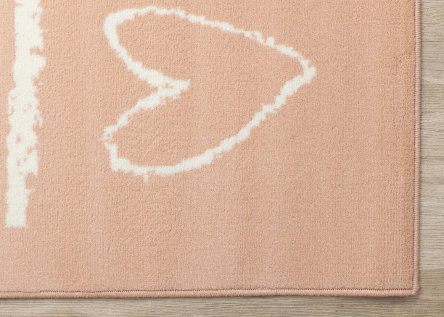 Kids Playing Board Area Rug - 5' X 8' - Pink/Cream - Image 6