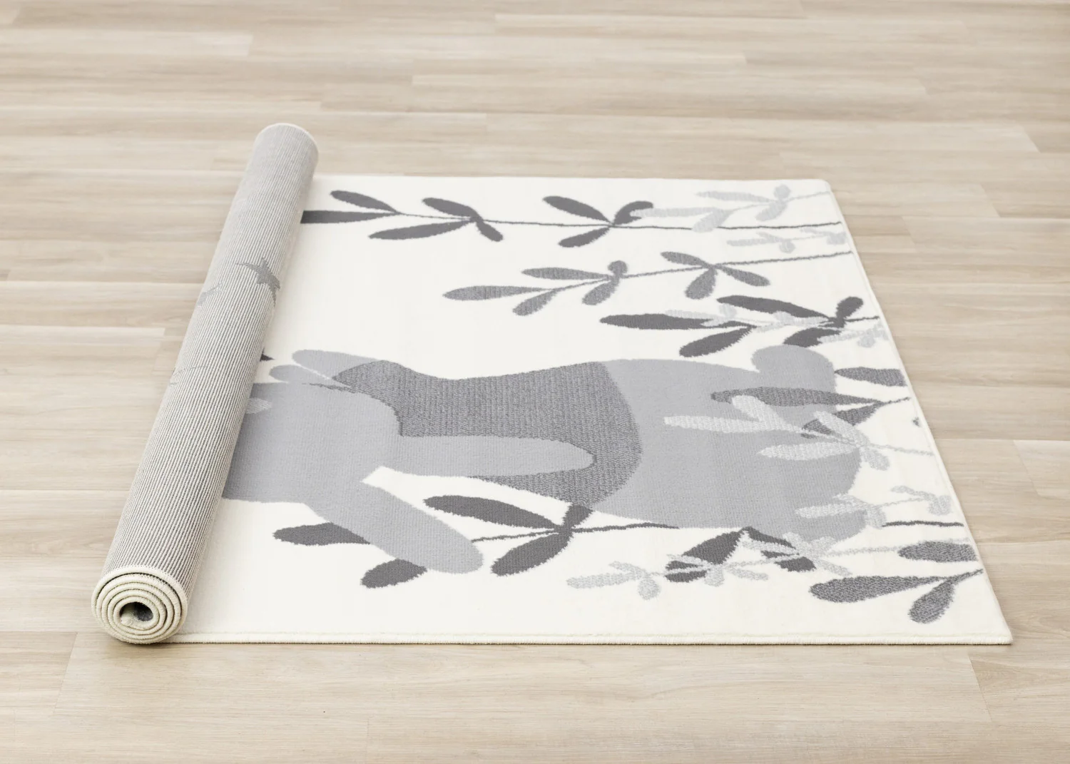 Kids Wishful Bunny Area Rug - 5' X 8' - Cream - Image 8