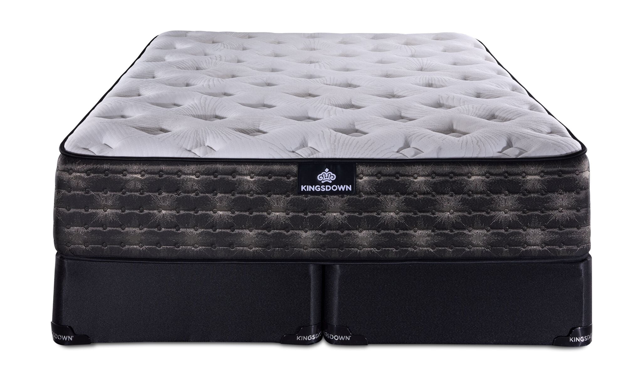 In Harmony - Kingsdown Concert Medium Tight Top Queen Mattress and Split Boxspring Set - Image 2
