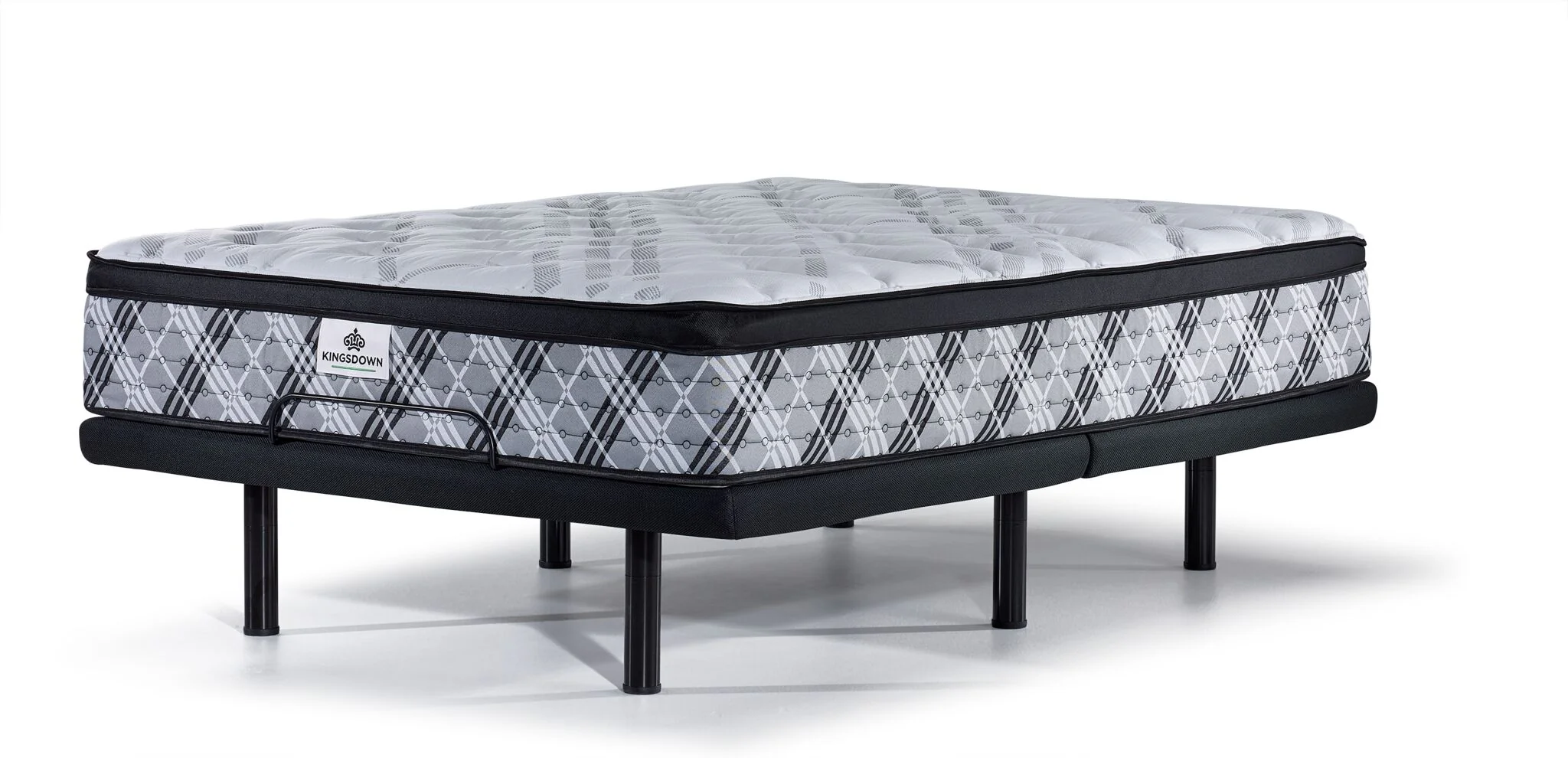 Kingsdown Mila Medium King Mattress and L2 Motion Adjustable Base - Image 2