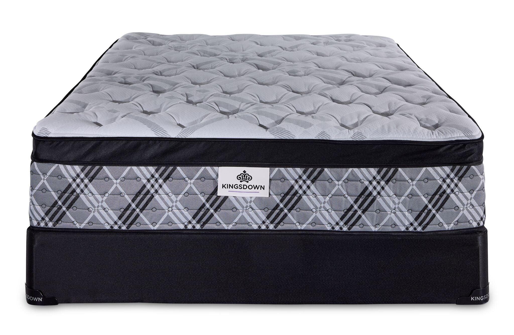 Kingsdown Natasha Plush Full Mattress and Boxspring Set - Image 2