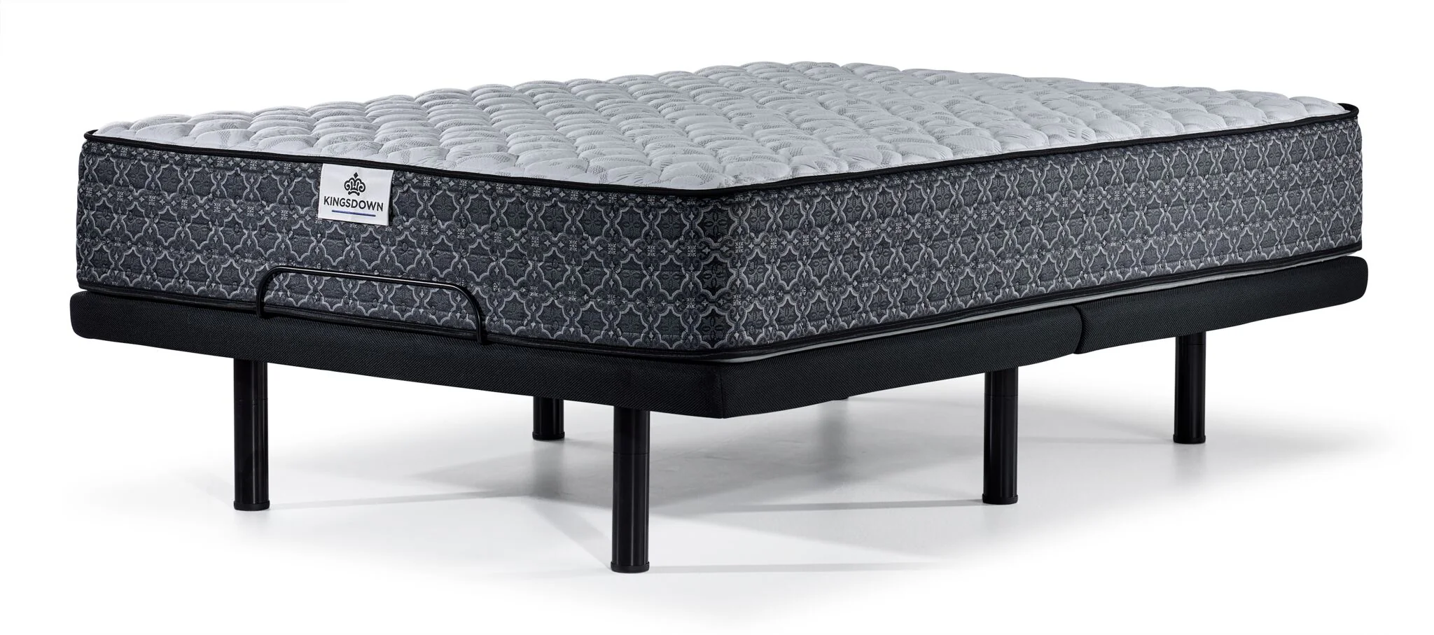 Kingsdown Oxford Firm Tight Top Queen Mattress and L2 Motion Pro Adjustable Base - Image 2