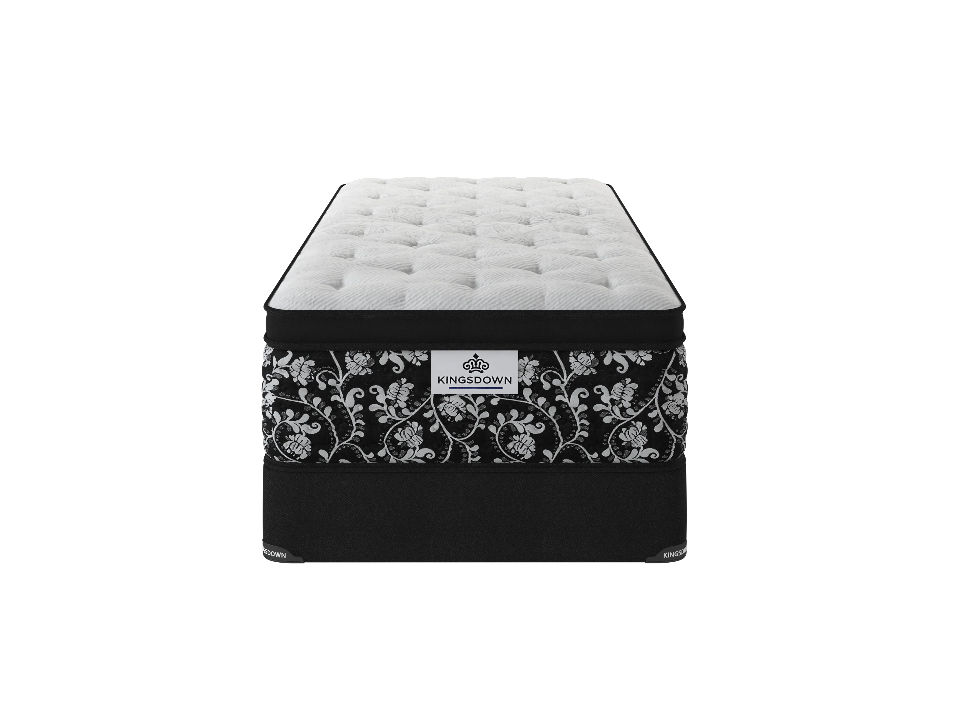 Kingsdown Regalia Twin Euro Top Firm Mattress and Boxspring Set - Image 2