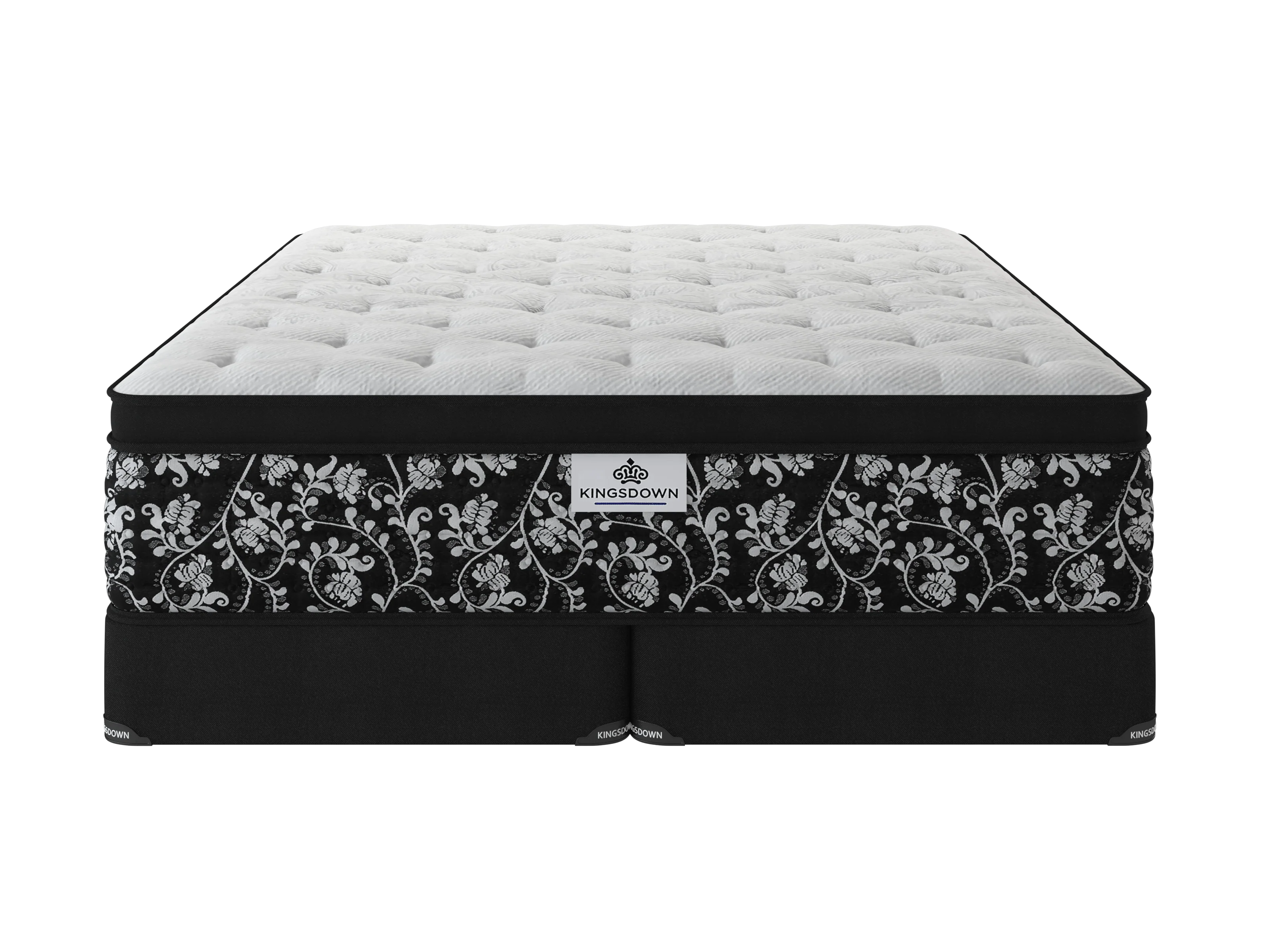 Kingsdown Summerset Firm Euro Top King Mattress and Split Boxspring Set - Image 2