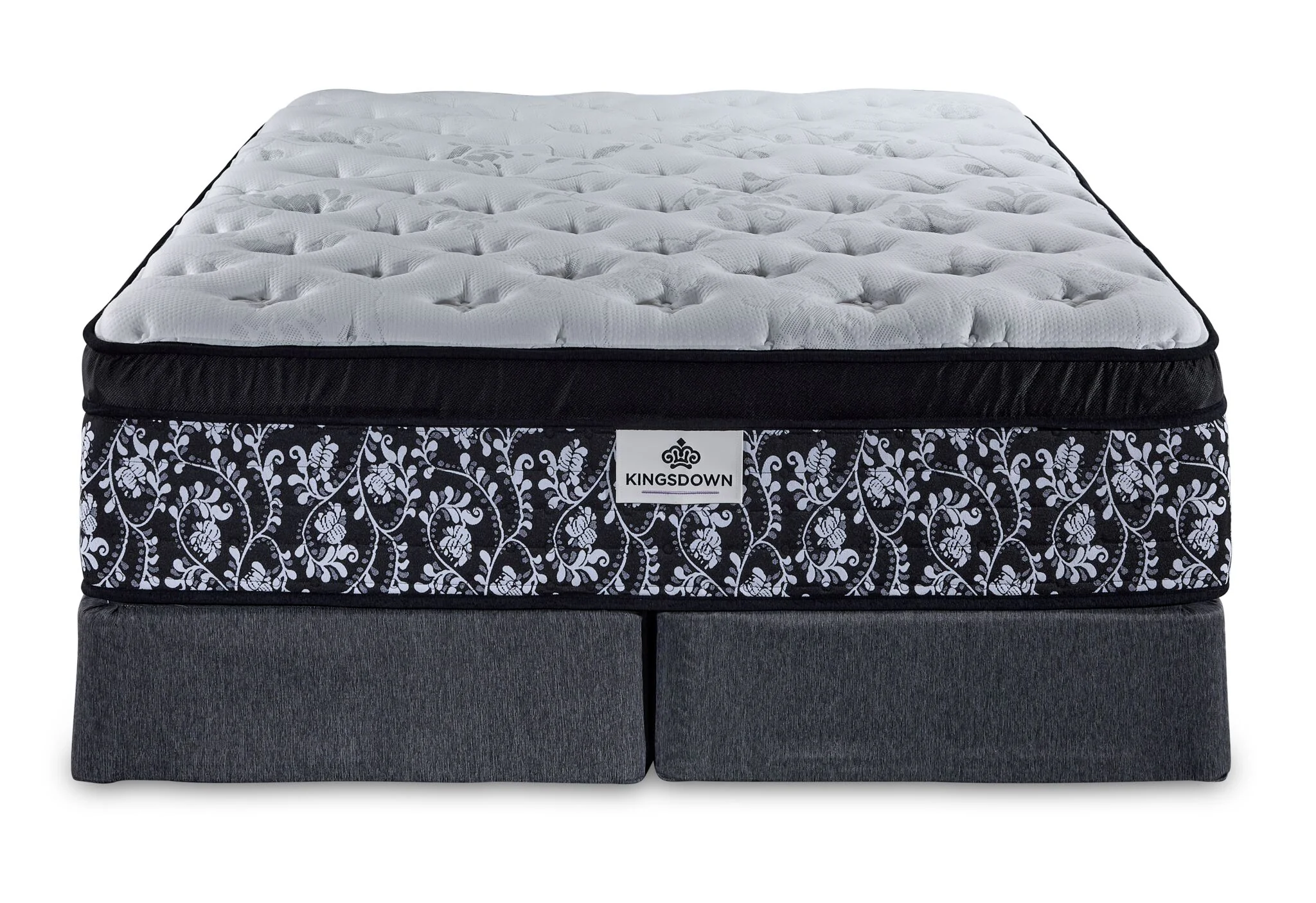 Kingsdown Summerset Plush Euro Top King Mattress and Split Boxspring Set - Image 2