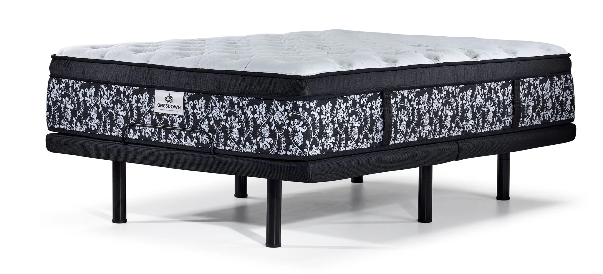 Kingsdown Summerset Plush Euro Top Queen Mattress and L2 Motion Pro Adjustable Base - Image 2