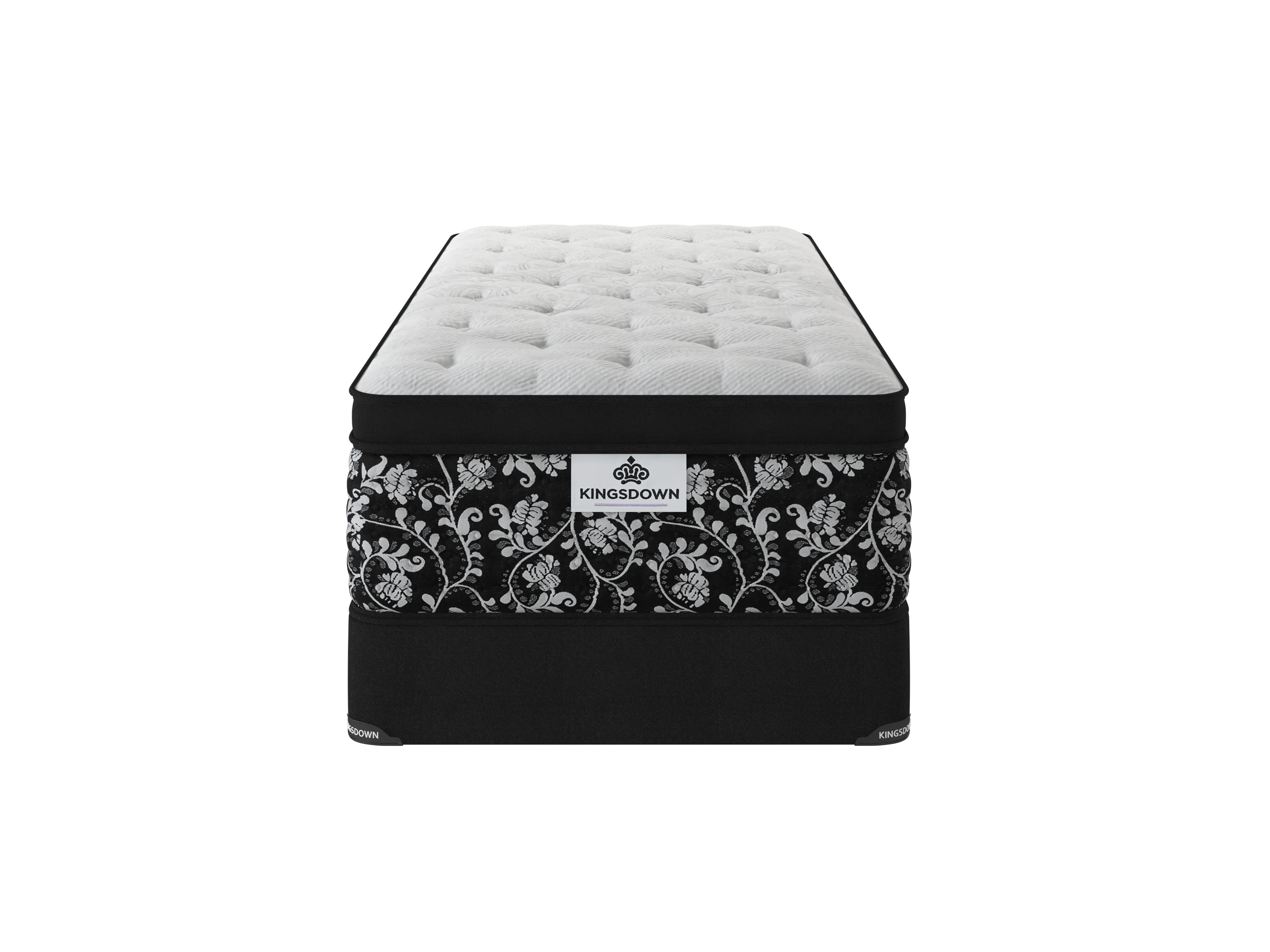 Kingsdown Summerset Plush Euro Top Twin Mattress and Boxspring Set - Image 2