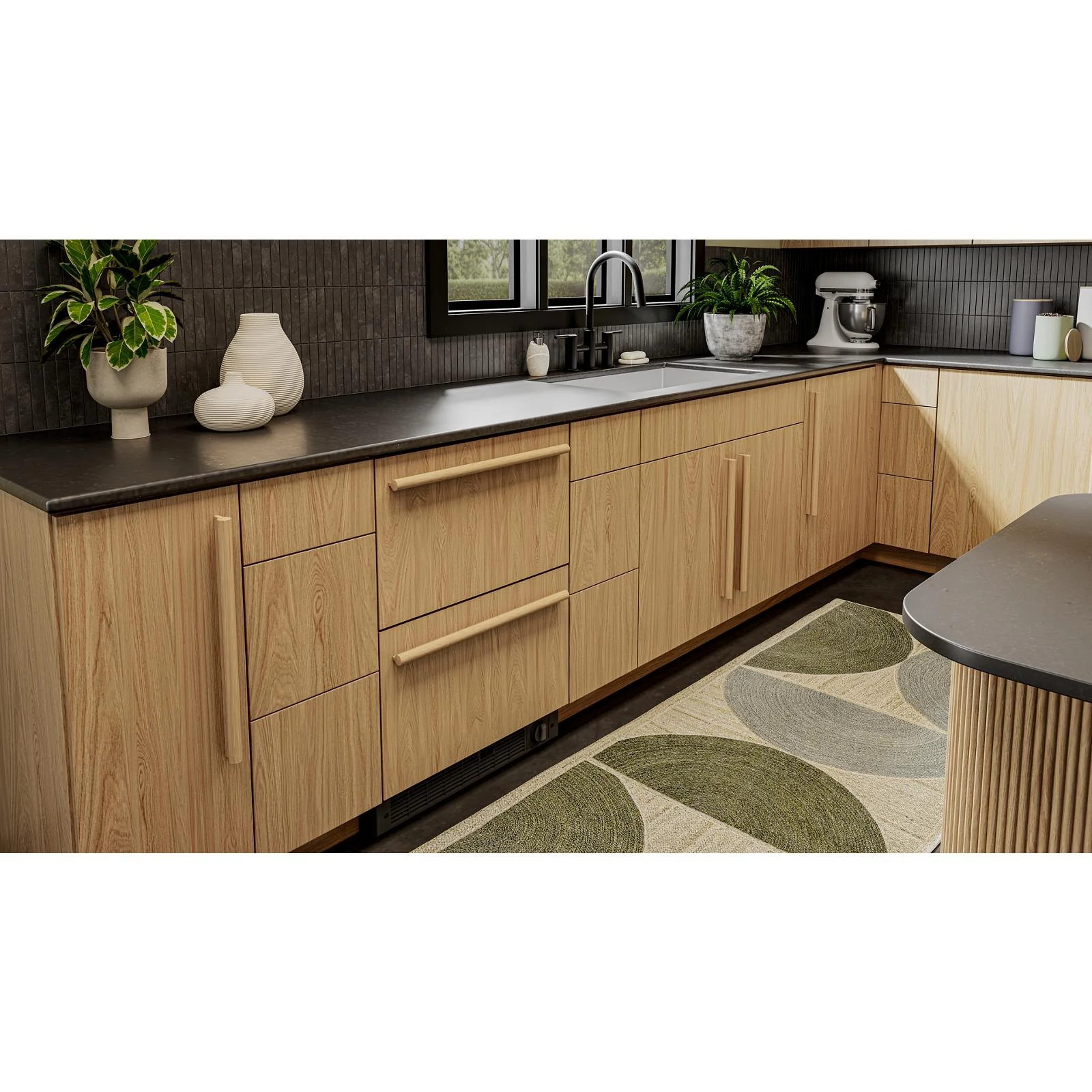 KitchenAid 24" 4.2 Cu. Ft. Panel-Ready Undercounter Double-Drawer Refrigerator - KUCT524SPA - Image 2
