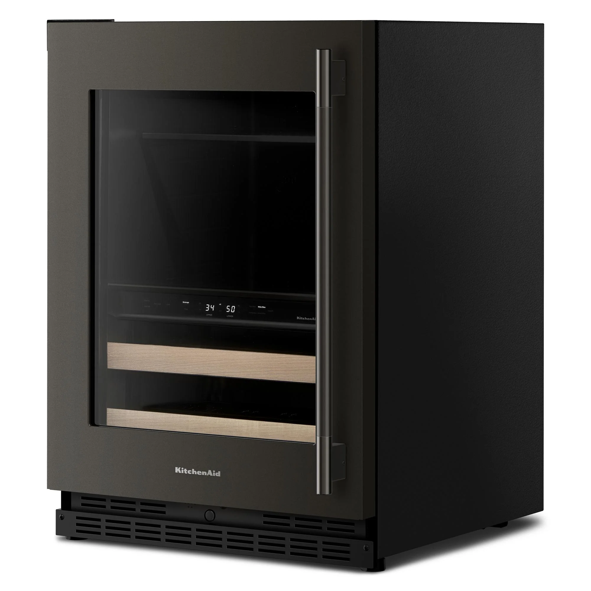 KitchenAid 24" 5.0 Cu. Ft. Black Ore Undercounter Refrigerator - KUBL524SBE - Image 3