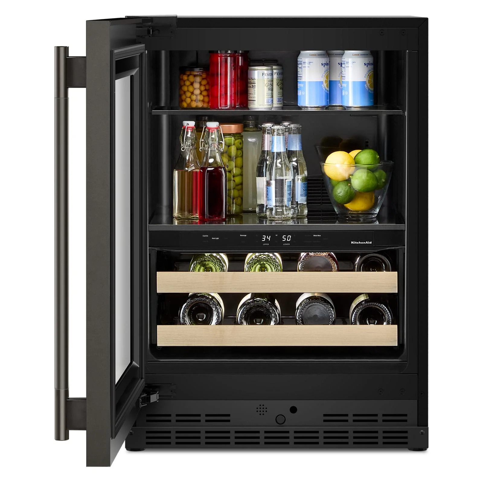 KitchenAid 24" 5.0 Cu. Ft. Black Ore Undercounter Refrigerator - KUBL524SBE - Image 5