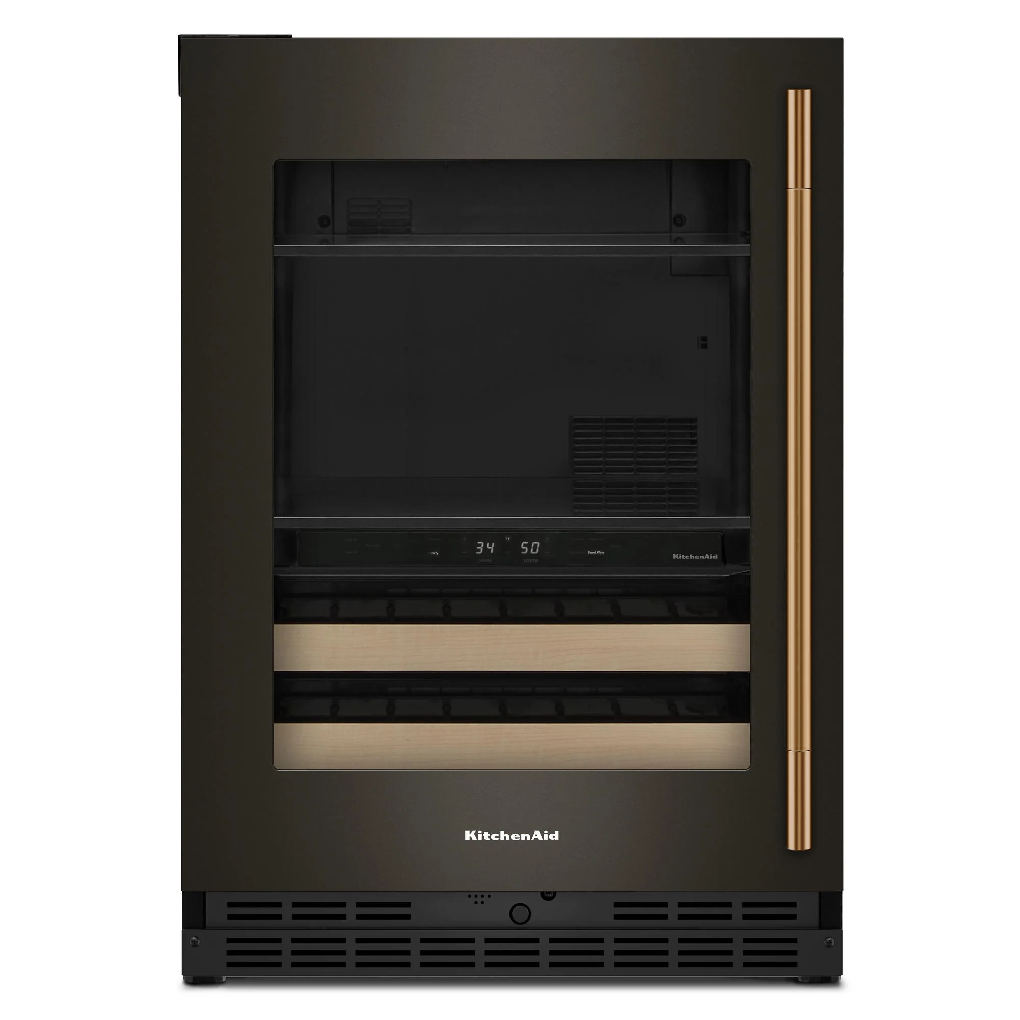 KitchenAid 24" 5.0 Cu. Ft. Black Ore Undercounter Refrigerator - KUBL524SBE - Image 6