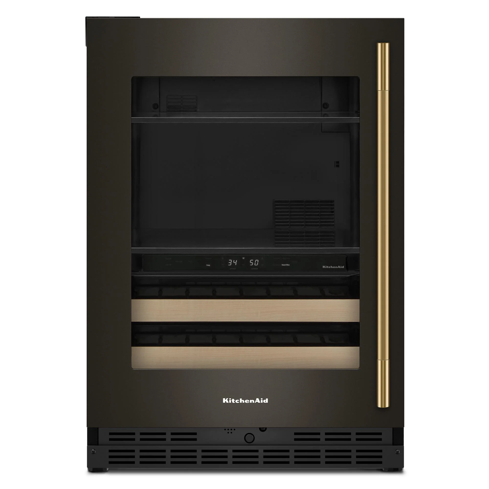 KitchenAid 24" 5.0 Cu. Ft. Black Ore Undercounter Refrigerator - KUBL524SBE - Image 7