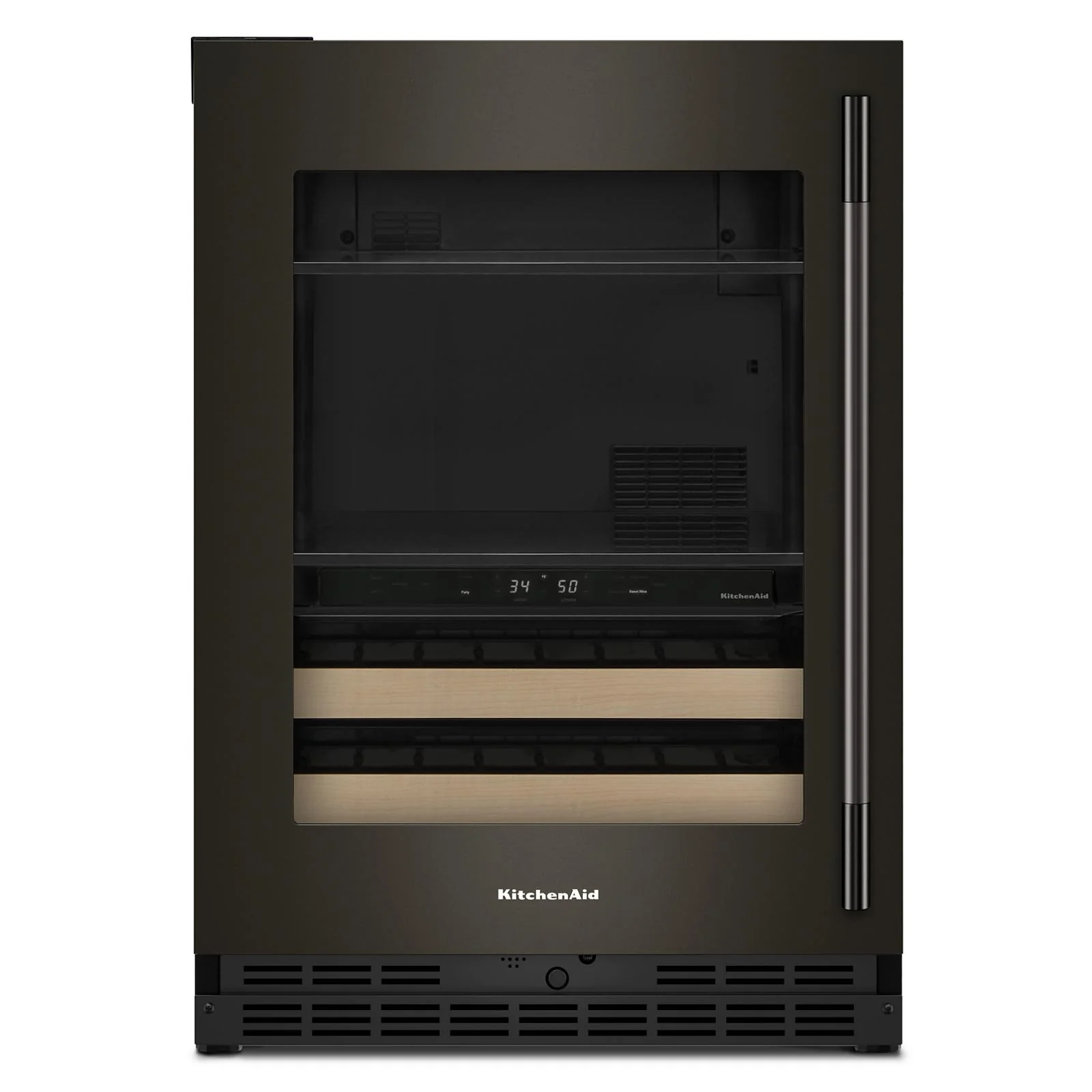 KitchenAid 24" 5.0 Cu. Ft. Black Ore Undercounter Refrigerator - KUBL524SBE - Image 8