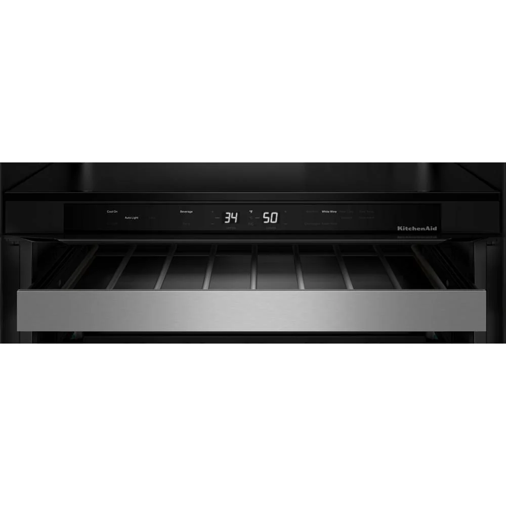 KitchenAid 24" 5.0 Cu. Ft. Black Ore Undercounter Refrigerator - KUBR524SBE - Image 10