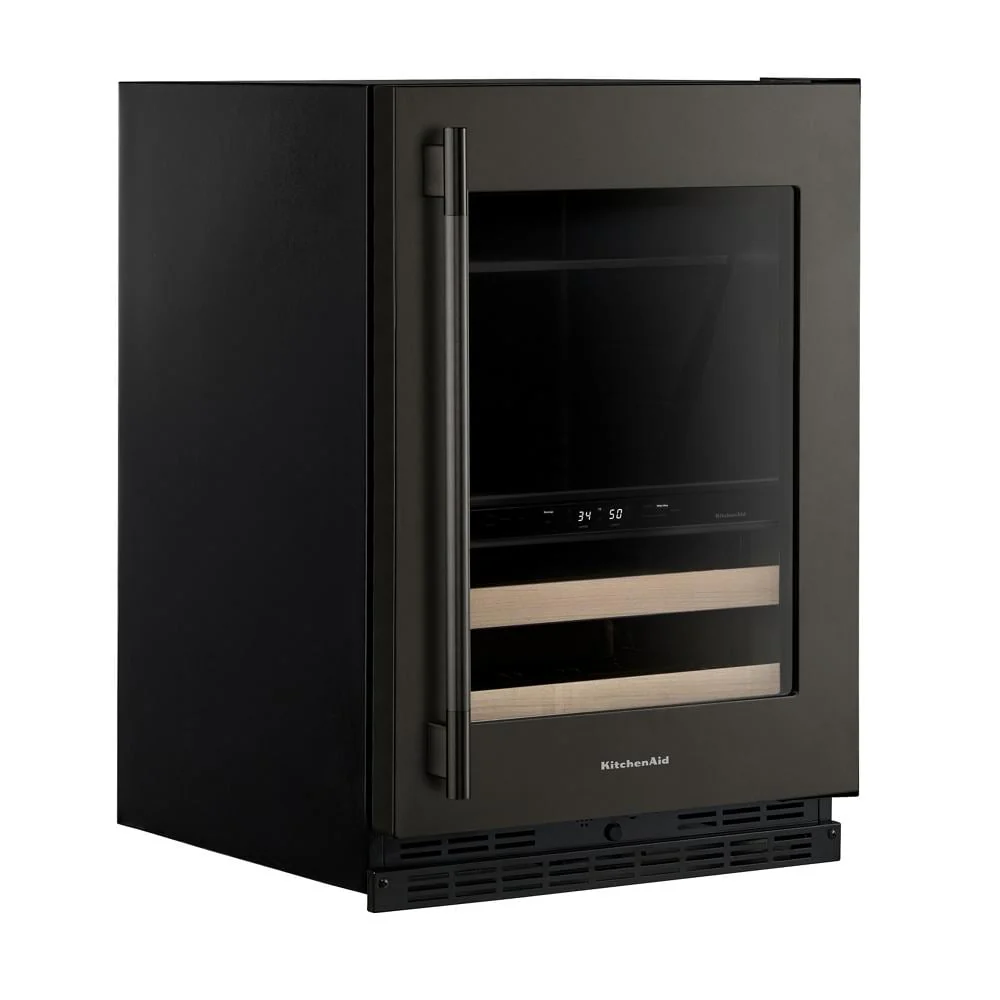 KitchenAid 24" 5.0 Cu. Ft. Black Ore Undercounter Refrigerator - KUBR524SBE - Image 3