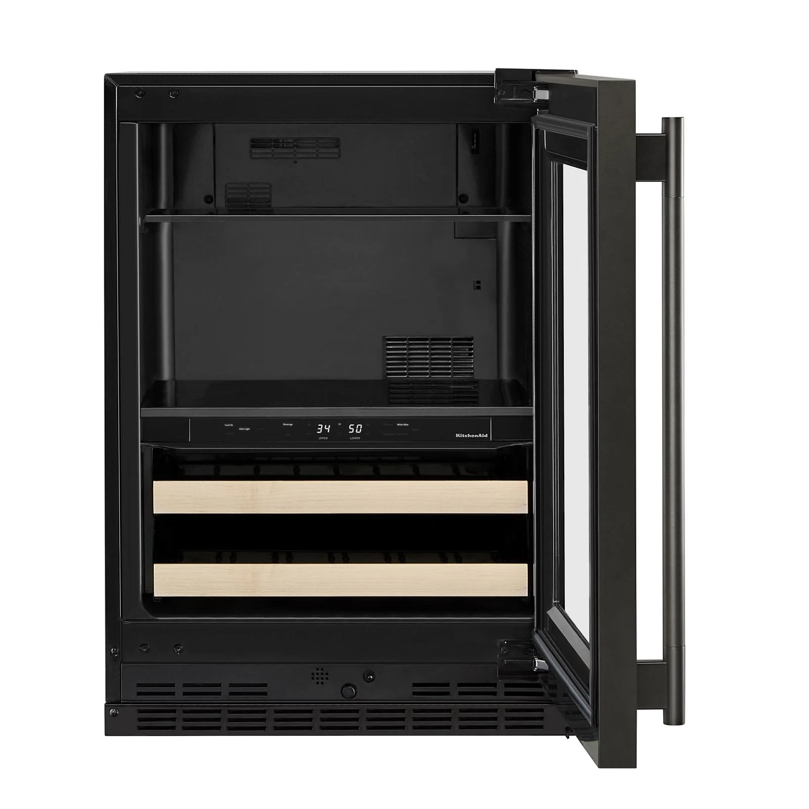 KitchenAid 24" 5.0 Cu. Ft. Black Ore Undercounter Refrigerator - KUBR524SBE - Image 4