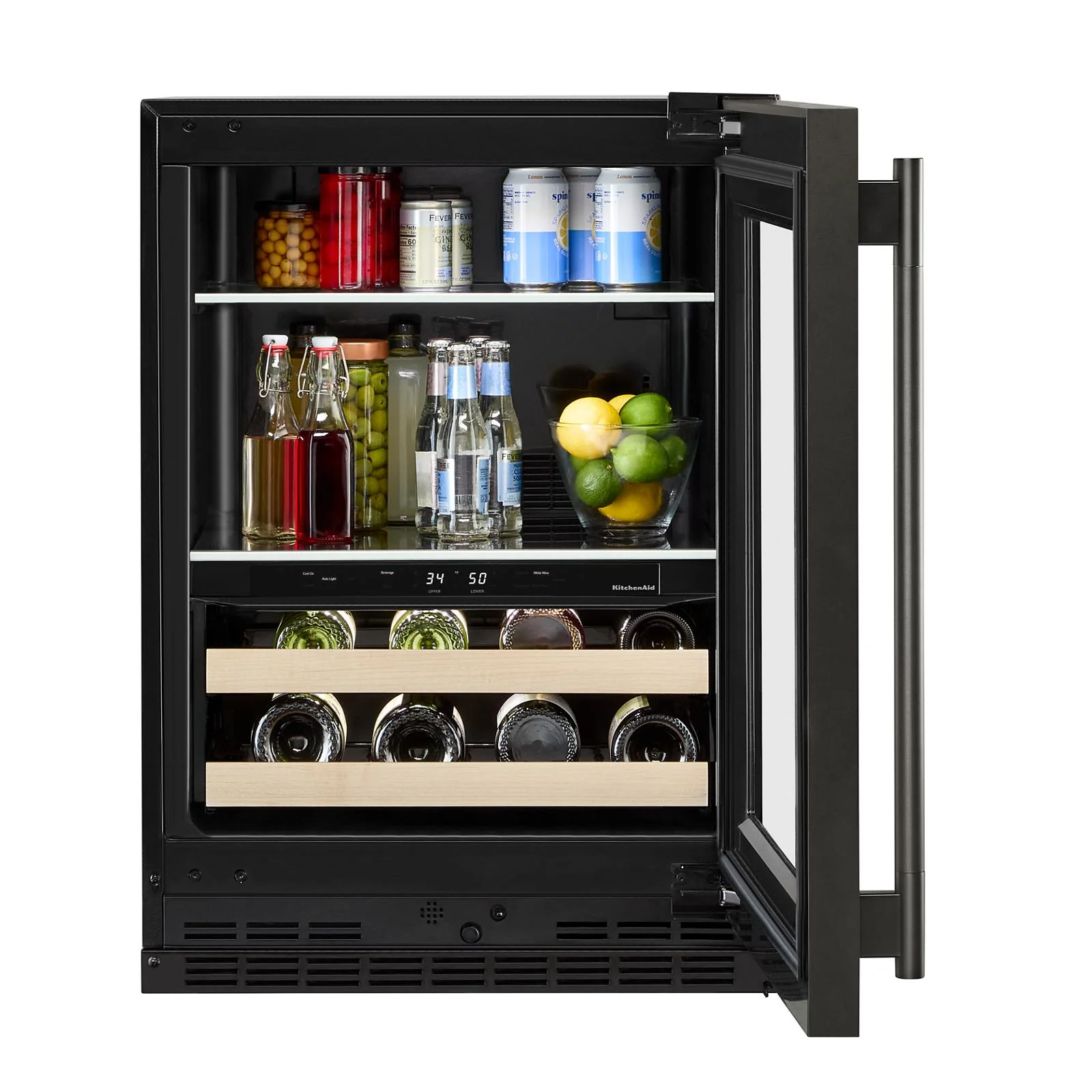 KitchenAid 24" 5.0 Cu. Ft. Black Ore Undercounter Refrigerator - KUBR524SBE - Image 5