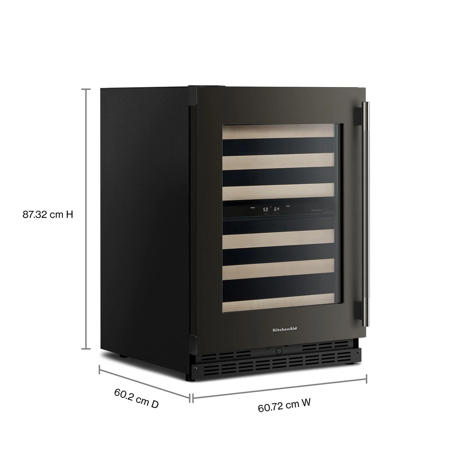 KitchenAid 24" 5.0 Cu. Ft. Black Ore Undercounter Refrigerator - KUWL524SBE - Image 12