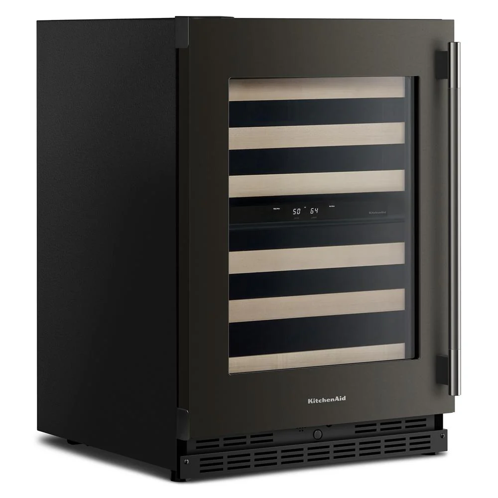KitchenAid 24" 5.0 Cu. Ft. Black Ore Undercounter Refrigerator - KUWL524SBE - Image 3