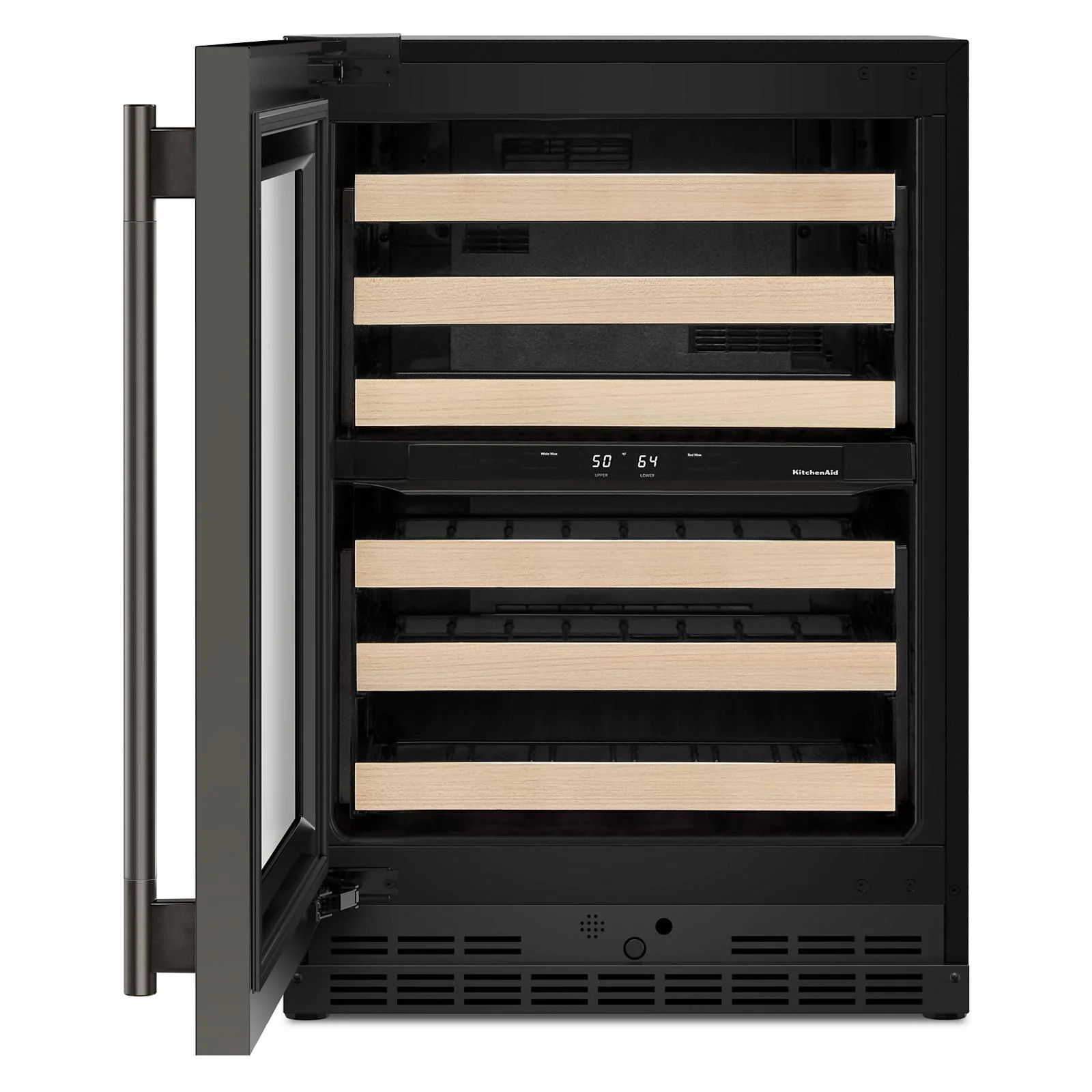 KitchenAid 24" 5.0 Cu. Ft. Black Ore Undercounter Refrigerator - KUWL524SBE - Image 4