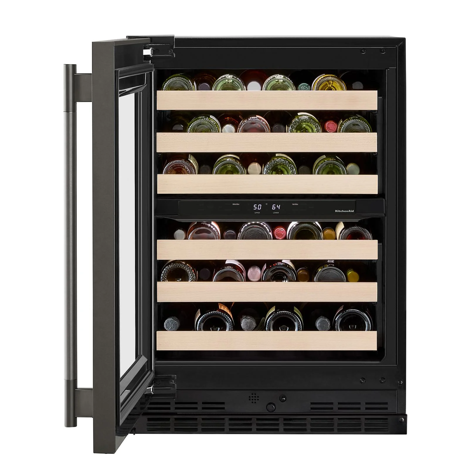 KitchenAid 24" 5.0 Cu. Ft. Black Ore Undercounter Refrigerator - KUWL524SBE - Image 5