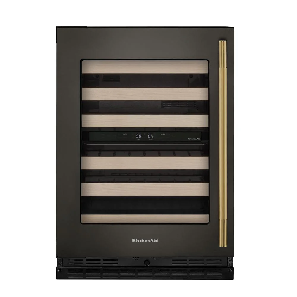 KitchenAid 24" 5.0 Cu. Ft. Black Ore Undercounter Refrigerator - KUWL524SBE - Image 6